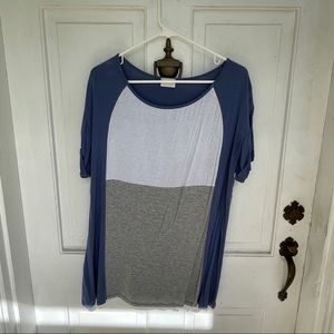 Coco Love color block top